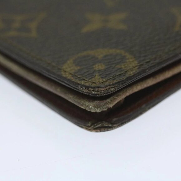 LOUIS VUITTON Monogram Porte Shekie Cartes Credit Long Wallet M62225 Auth th4397 - Picture 7 of 16